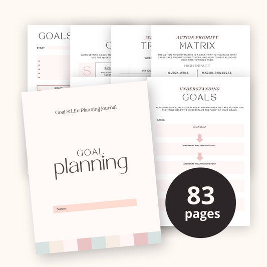 Digital Goal Planning Workbook & Journal